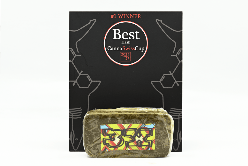  3x Filtré - Plaquette de Hash CBD