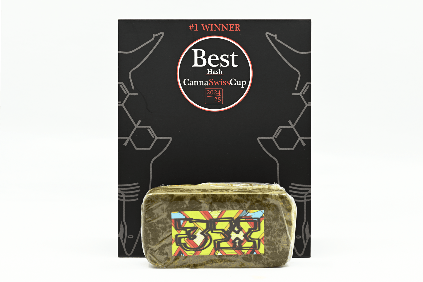 3X filtered CBD - hash brick