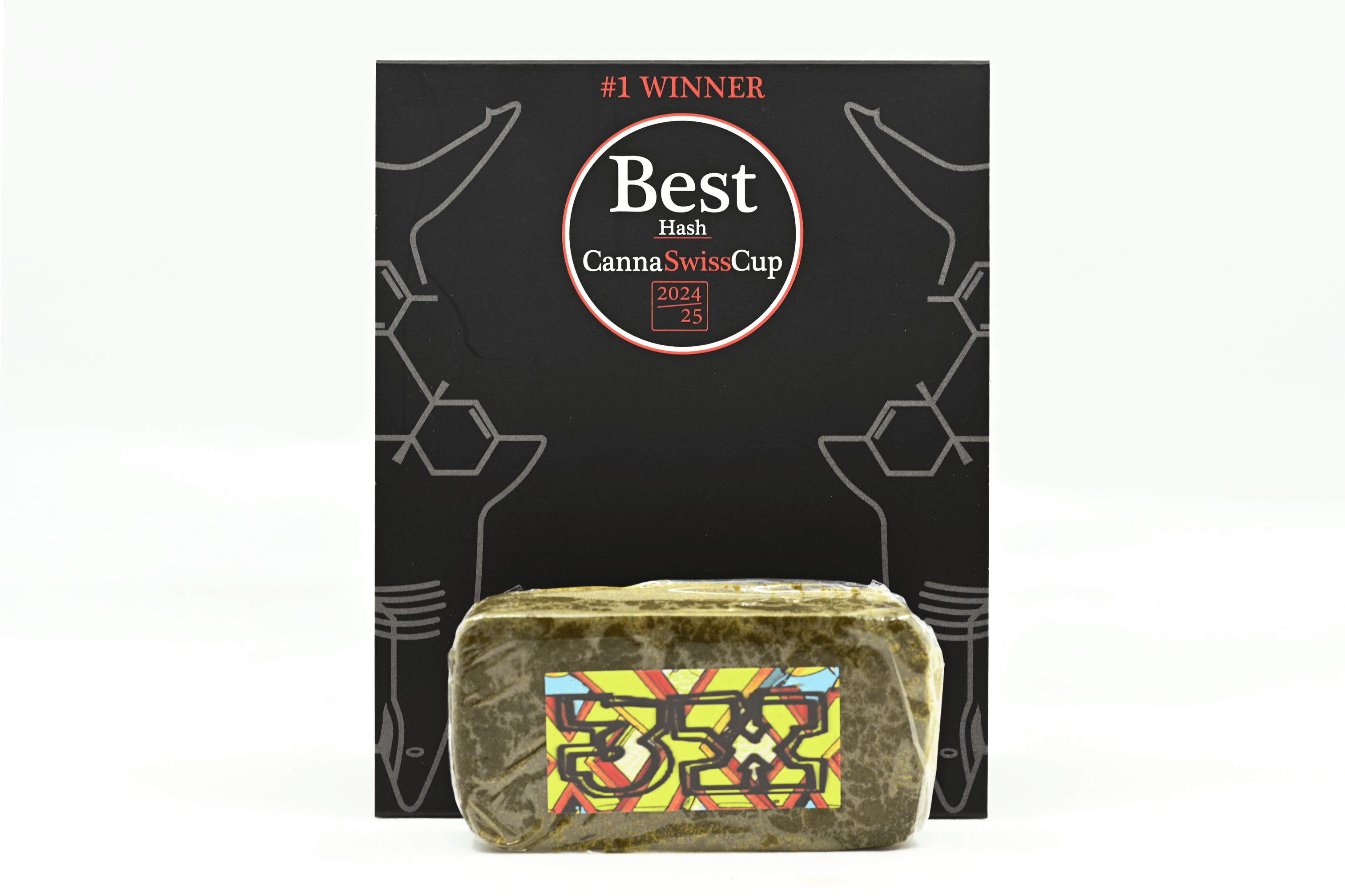 3X filtered CBD - hash brick