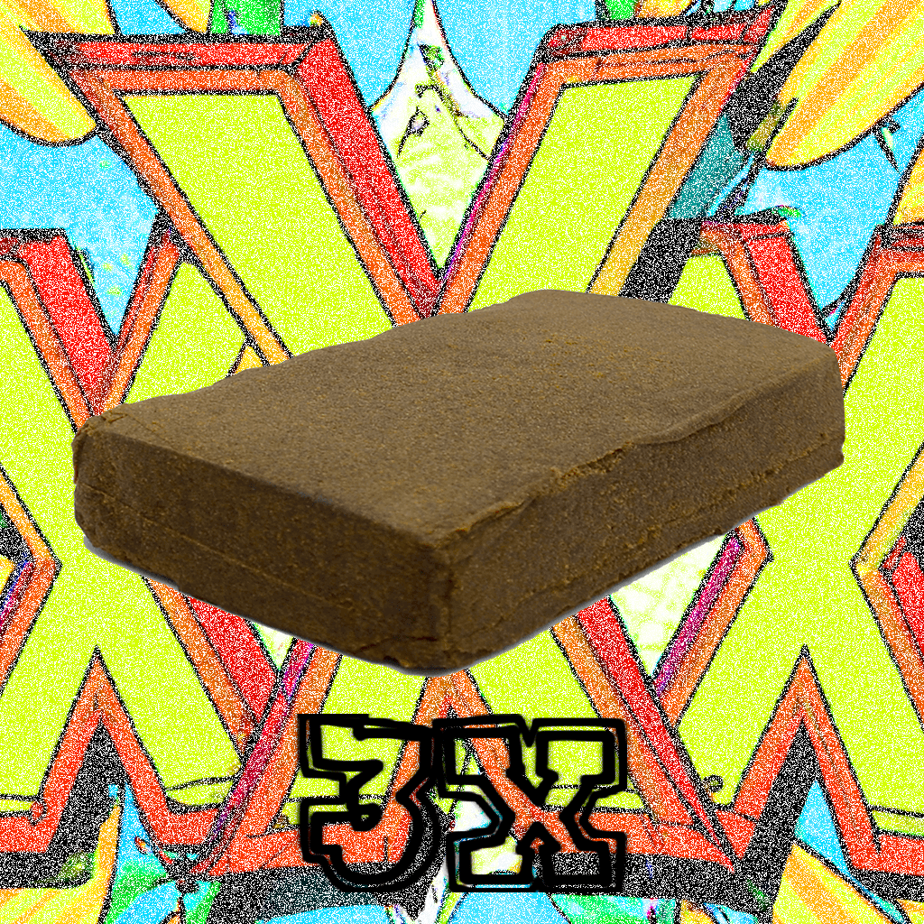 3X CBD hash bricks for wholesale - Pollen Shark