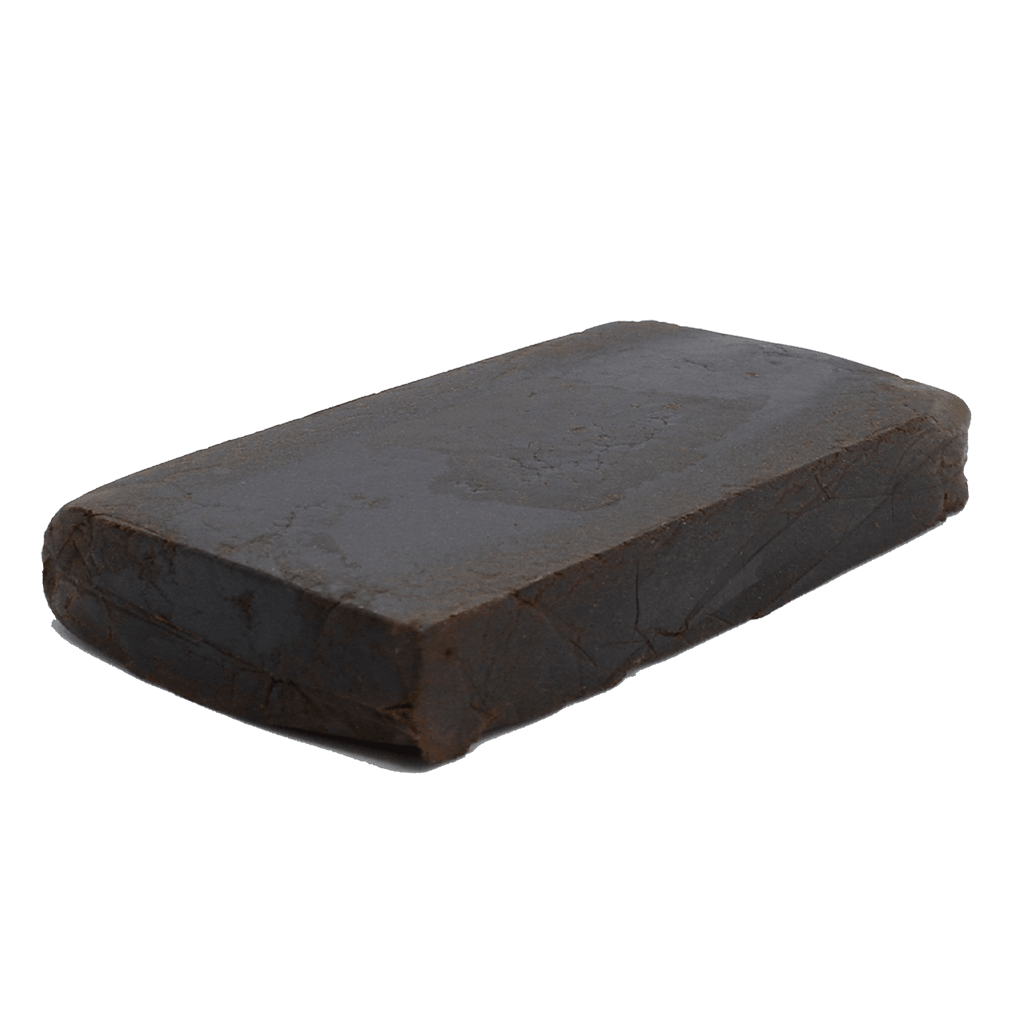 Black Afghan hash brick - Pollen Shark