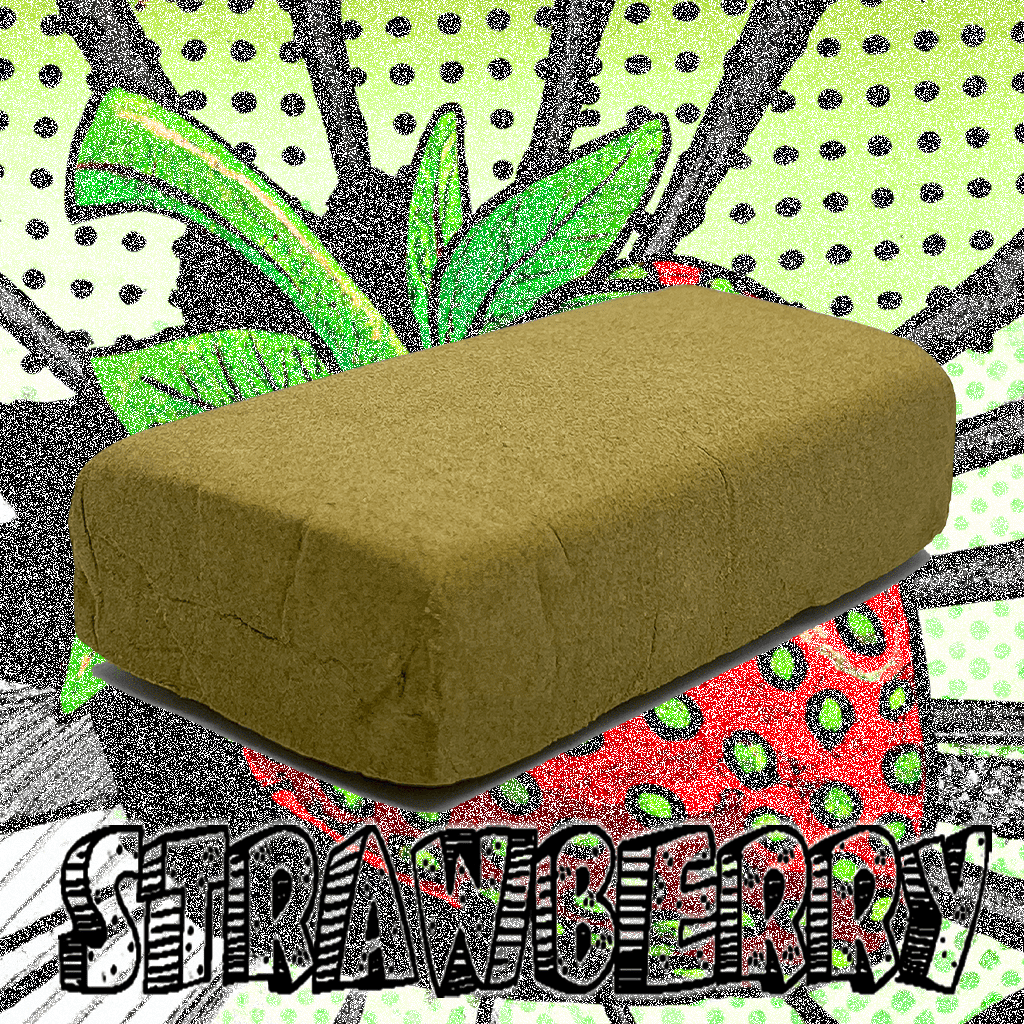 Strawberry CBD Hash - Pollen Shark